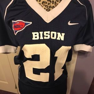 Custom Howard University jersey dress.